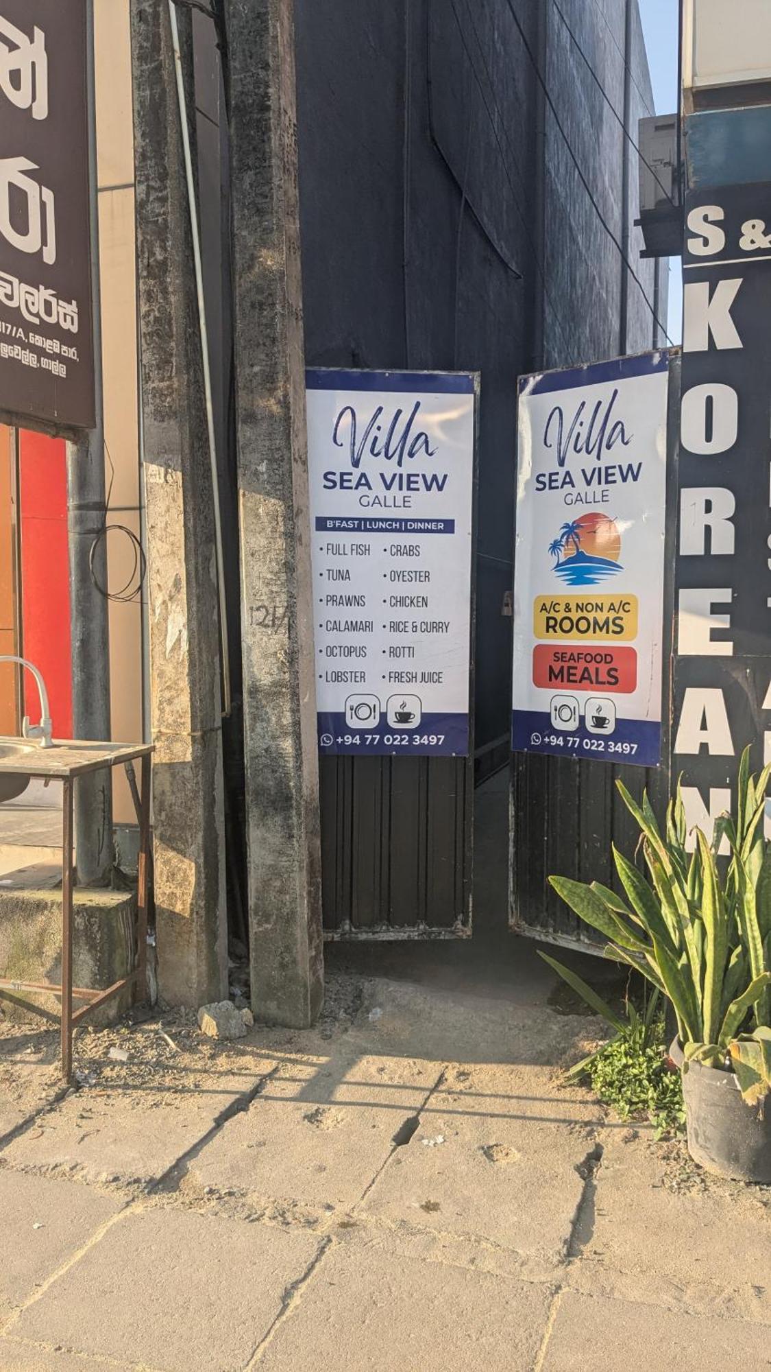 Villa Sea View Galle Ngoại thất bức ảnh